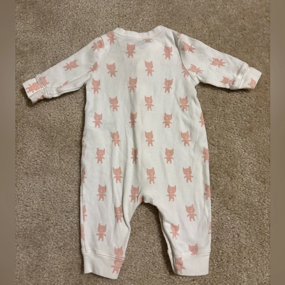 GAP Baby LOT Cream Fleece Hoodie and Onesie